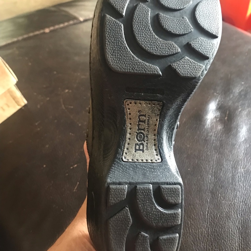 Women’s Marley Silver Gun metal BORN shoes size 8 M - Picture 4 of 11